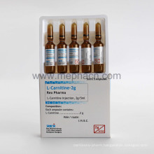 OEM Service L-Carnitine Injection 2g for Body Slimming